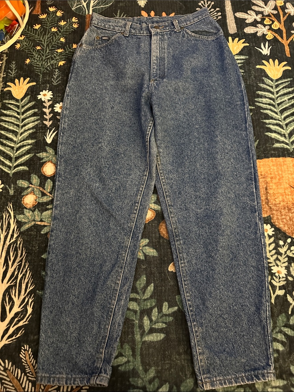 Lee Women's Boyfriend Jeans - Dark Blue Wash